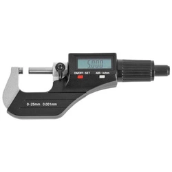 Mikrometr zewnętrzny, cyfrowy, bez wyjścia danych 50-75mm FORTIS
