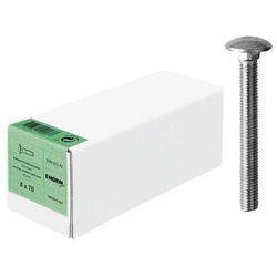 Śruby zamkowe DIN603 bez nakrętki M5x40mm 100szt E-NORMpro