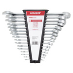 Zestaw 16 kluczy płasko-oczkowych 1/4"-1.1/4", GEDORE RED, R09115016