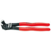 Szczypce tnące czołowe do sworzni z rękojeściami powlekanymi tworzywem sztucznym 200 mm KNIPEX 
61 01 200
