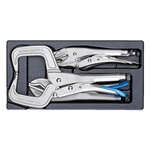 Zestaw 3 szczypiec zaciskowych w module ES, Gedore 1500 ES-137, 2188198