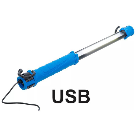 Lampa ręczna warsztatowa LED COB z haczykiem do BGS 85306, BGS 85306-1