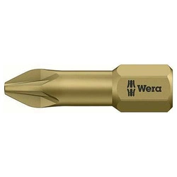 Bit krzyżakowy Pozidriv PZ2 x 25 mm bardzo twardy Torsion 855/1 TH Wera