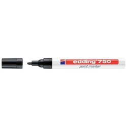 Marker lakierowy 750 czarny Edding