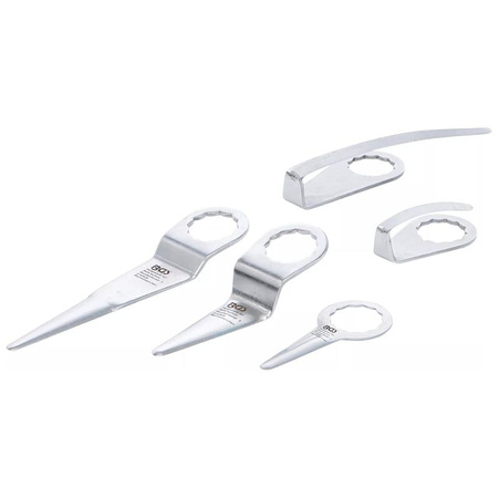 Zestaw noży do pneumatycznego urządzenia do wycinania szyb do BGS 3218, 9291, 5 szt., BGS 3338