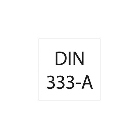 Nawiertak Ø 2,5 mm HSS-Co5, Ø chwytu 6,3 mm, długość 31,5 mm, kąt 60°, TiAlN FORMAT
