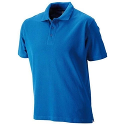 Koszulka polo męska bawełniana XXL niebieska