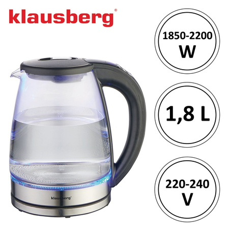 Zaparzacz tłokowy do kawy/herbaty, 0,60L Klausberg, KB-7677