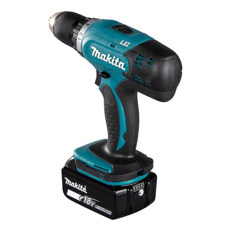 Akumulatorowa wiertarko-wkrętarka 18V LXT + 2 x AKU 3,0Ah + ładowarka + walizka (DDF453RFE) MAKITA