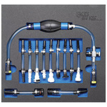 Zestaw do odpowietrzania obiegu niskiego ciśnienia, diesel 1, 2 szt., BGS 8819