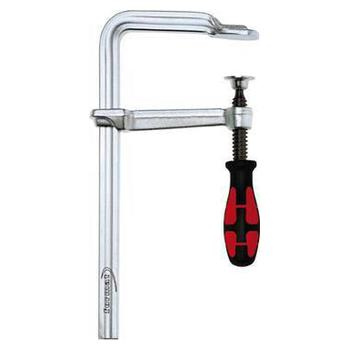 Ścisk śrubowy, stalowy z rękojeścią 2-komponentową 160x80mm FORMAT