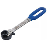 Klucz oczkowy z grzechotką, otwarty 11 mm, BGS 30831