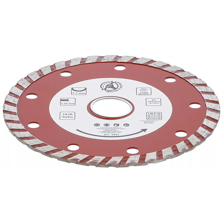 Tarcza tnąca turbo Ø 115 mm do materiałów budowlanych, BGS Diy 3941