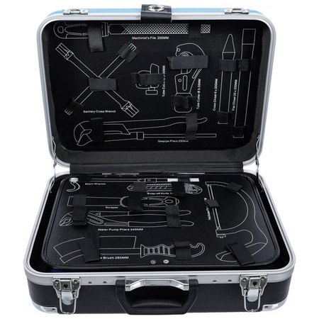 Pusta walizka z tworzywa ABS do BGS 15502, BGS 15502-1