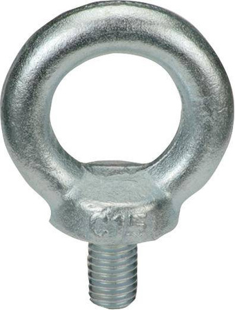 DIN 580 C15E,  ocynkowana galwaniczna  M 10,  opakowanie handlowe ,  j.op 50
