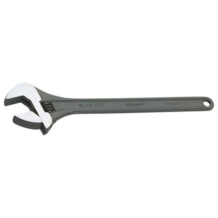 Klucz płaski jednostronny nastawny,fosforanowany 455mm GEDORE