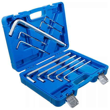 Zestaw kluczy imbusowych MAX 3-17 mm 10 szt., BGS 795