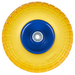 Koło bezdętkowe do wózka małe 260x81mm maks. 80kg 3.50-4 pełne PU G71026 GEKO