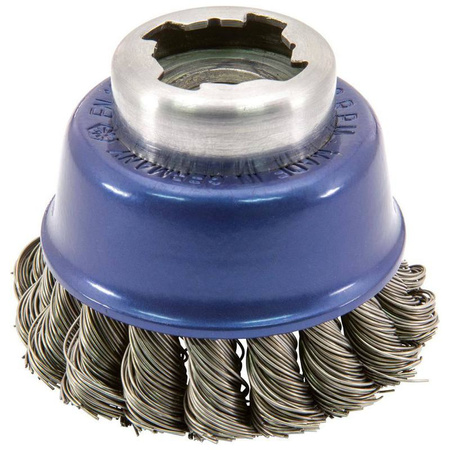 Szczotka garnkowa X-LOCK,drut stalowy pleciony 65x0,35mm Osborn