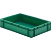 Skrzynka transportowa 600 x 400 x 120 mm zielona TK 600/120-0 LA-KA-PE