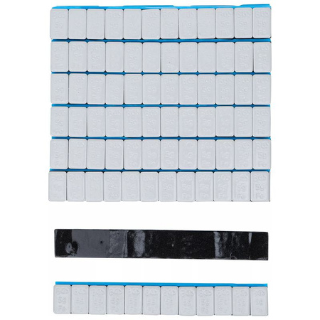 Ciężarki klejone 12 x 5 g 50 szt., BGS 8426