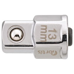 Adapter do końcówek wymiennych klucza nasadowego 13mm do 3/8" FORTIS