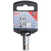 Adapter do bitów z kulką gniazdo czworokątne 6,3 mm (1/4") z napędem sześciokątnym 6,3 mm (1/4"), BGS 8213