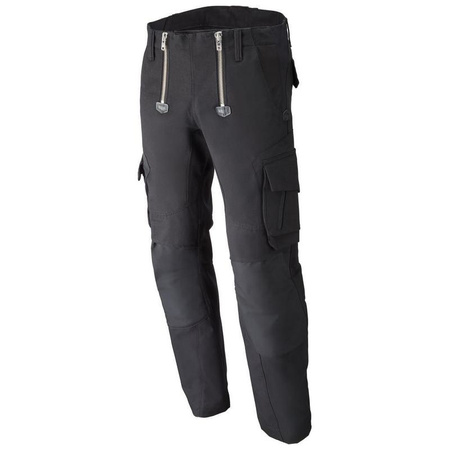 Spodnie cechowe robocze SEBASTIAN Canvas i Cordura czarne rozmiar 56