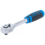 Grzechotka dwustronna z drobnym uzębieniem 6,3 mm (1/4"), wersja prosta, BGS 680