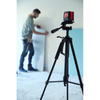 Regulowany statyw do niwelatorów laserowych z poziomicą, wysokość 150 cm BELLOTA