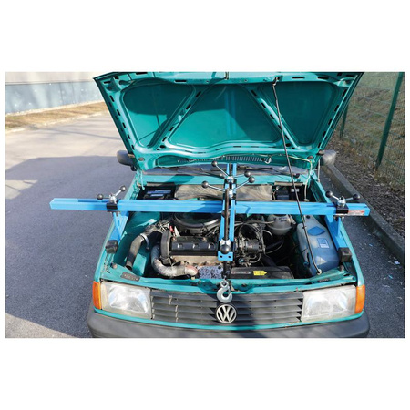 Belka do podwieszania silnika z belką poprzeczną 400-1400 mm 500 kg, BGS 9254