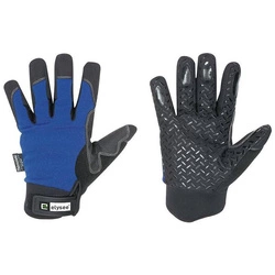 Rękawiczki robocze ocieplane rozmiar 10 czarny/niebieski