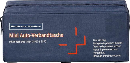 Apteczka samochodowa Mini-auto Combi norma DIN 13164 Holthaus Medical