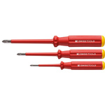 Izolowane wkrętaki krzyżakowe Phillips PH Classic PB Swiss Tools, zestaw 3-częściowy
