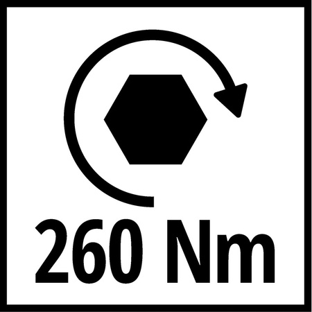 Akumulatorowy kucz udarowy TP-CW 18/260-C Li BL, bez akumulatora, EINHELL