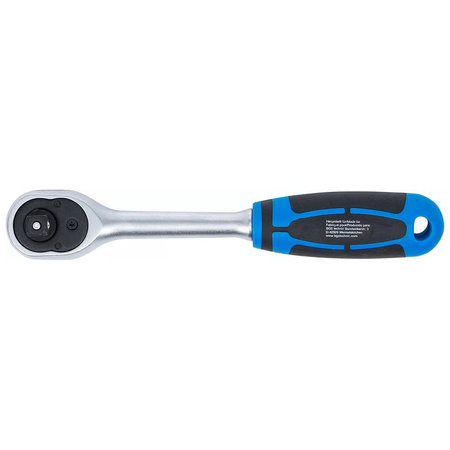 Grzechotka dwustronna z drobnym uzębieniem 10 mm (3/8"), wersja prosta, BGS 681