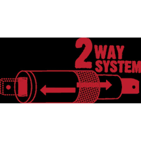 Zestaw adapterów redukcyjnych i powiększających 6w2, 2-częściowy, długość 150 mm, GEDORE RED, R67131002