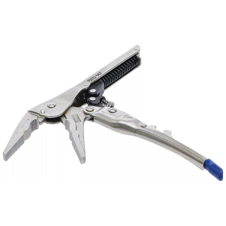 Automatyczne szczypce samozaciskowe z długimi szczękami 190 mm, BGS 587