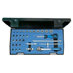 Zest.nasadek 1/4" 20IMU-3, 32-częściowy GEDORE