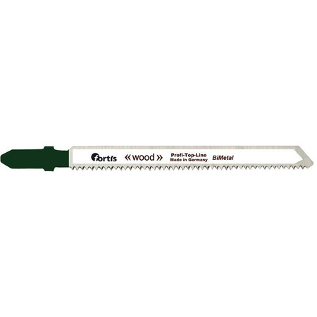 Brzeszczot do wyrzynarki do drewna 75/2 75mm do cięcia bez odprysków FORTIS