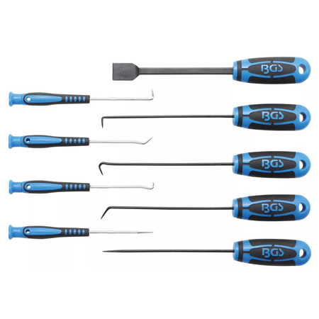 Zestaw igieł i haków 9 szt., BGS 8487