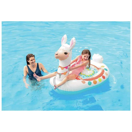 Materac do pływania plażowy Lama 135 x 94 x 112 cm INTEX