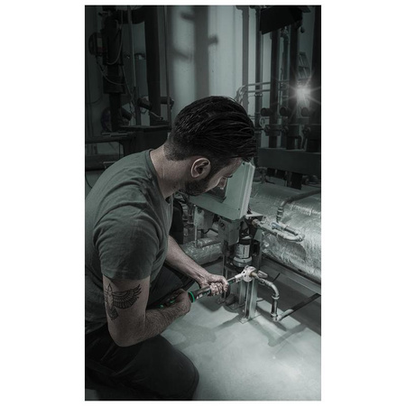 Samonastawny wtykowy klucz płaski 16-19 mm, chwyt 14x18 mm z funkcją grzechotki mechanicznej JOKER L 7880 Wera