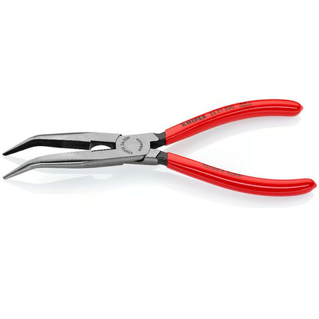 Szczypce tnące wydłużone „bociani dziób” z rękojeściami powlekanymi tworzywem sztucznym 200 mm KNIPEX 
26 21 200