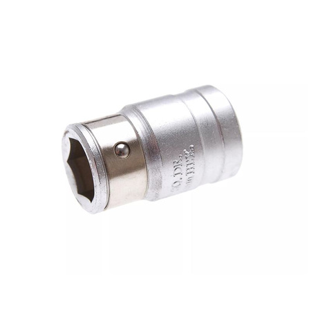 Adapter z kulką gniazdo czworokątne 12,5 mm (1/2"), napęd sześciokątny 14 mm, BGS 284