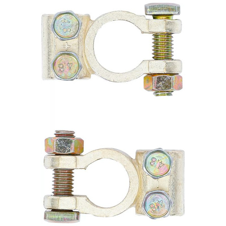 Zestaw zacisków akumulatora, BGS 1408