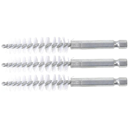 Szczotka nylonowa 13 mm 6,3 mm (1/4") 3-częściowa, BGS 3078-13-N