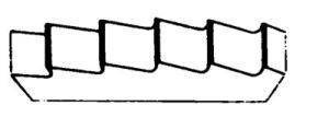 Tarcza pilarska DIN1837 HSS,zab daszkowy A,liczba zebow 80, 40x0,50x10mm KTS