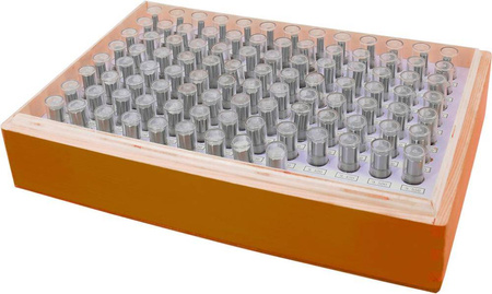 Zestaw wałeczków pomiarowych, klasa dokładności 1, 100-częśc. 1-10/0,05m FORMAT