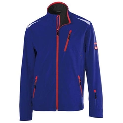 Kurtka męska bluza wodoodporna wiatroszczelna XXL niebieski/czerwony FORTIS